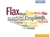 Global Flax Crop Market Analysis & Forecast (2015-2020)
