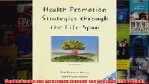 Download PDF  Health Promotion Strategies through the Lifespan 7th Edition FULL FREE