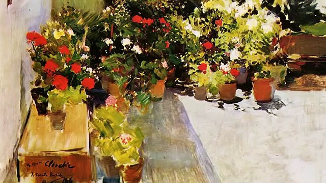 Развивающие мультфильмы Совы - Художник Хоакин Соролья - Всемирная картинная галерея