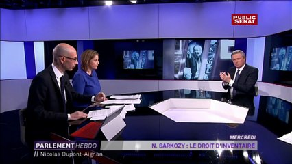 Nicolas Dupont-Aignan/Livre de Sarkozy : "C'est un livre à ranger au rayon des souvenirs, ça finira chez les bouquinistes sur les quais de la Seine""