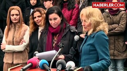 ABD Başkan Yardımcısı Biden'ın Eşinden Okul Ziyareti