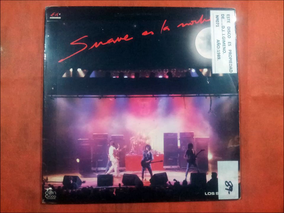 LOS SUAVES.''SUAVE ES LA NOCHE.''.(MARTIRES DEL ROCK AND ROLL.)(12'' LP.)(1989.)