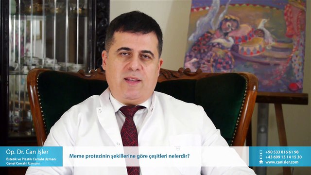 Meme protezinin şekillerine göre çeşitleri nelerdir? - Op. Dr. Can İşler