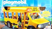 Pig George e Peppa Pig Conhecem o Ônibus Escolar Playmobil para volta às Aulas 2016 Brinquedos Toys