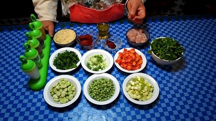 اكلة شتوية حلالم جارية اكلة صحية 100%ا للصغار والكبار المطبخ التونسي حلالم Hlalem