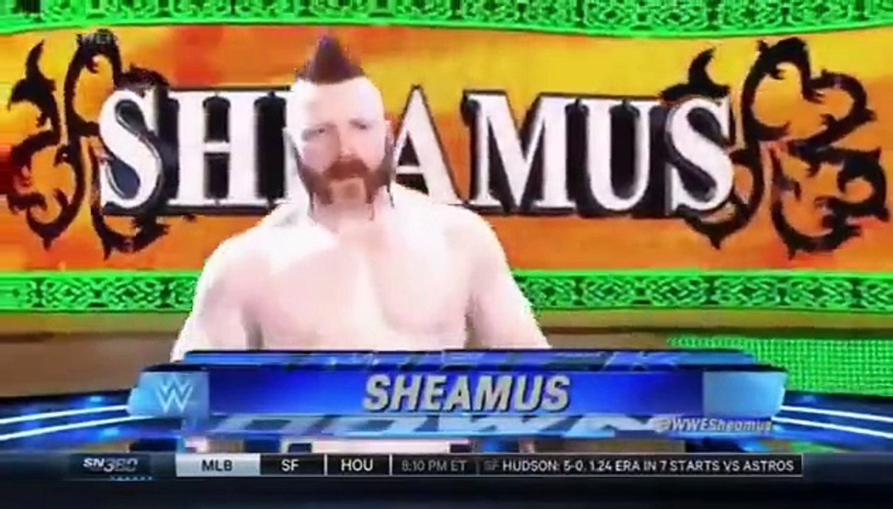 Dean Ambrose vs Sheamus may13 2015 smackdown