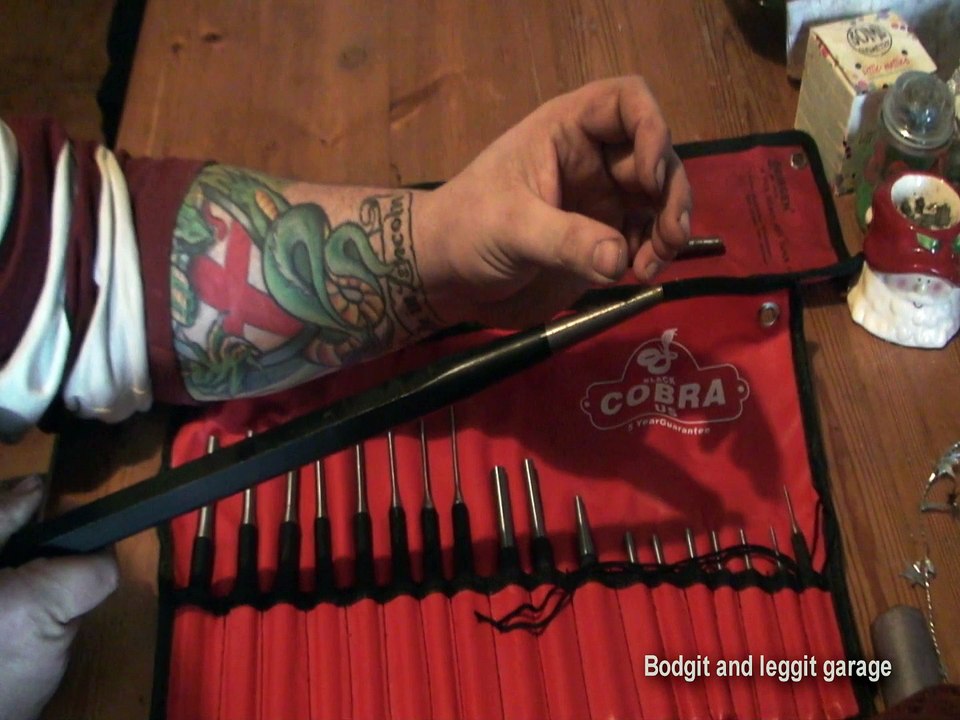 bodgit and leggit garage punch set tool review