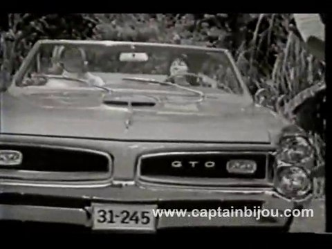 1966 PONTIAC GTO CAR COMMERCIAL