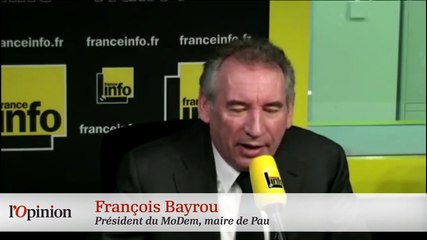 François Bayrou plus tendre avec Sarkozy qu’avec Hollande