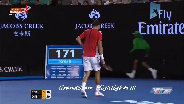 Roger Federer vs Grigor Dimitrov - Australian Open 2016 R3 [Highlights HD]