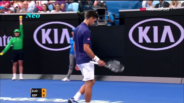 Novak Djokovic vs Andreas Seppi Highlights Australian Open 2016