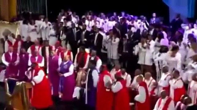 Bishop Huie Rodgers Praise Break at Bishop William Bonner Homegoing Celebration (New York)