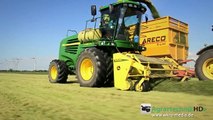JOHN DEERE 7400 & 7390 | CASE Tractors | Grass Silage | Farming | AgrartechnikHD