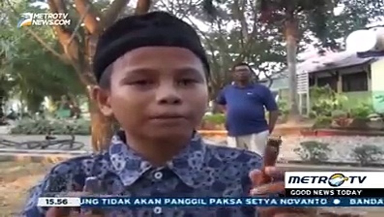 Bocah Kelas II MTsN Langsa Mampu Ciptakan Listrik dari Pohon Kedondong...