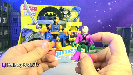 Imaginext Batman Knightwing Slade Space Station! HobbyDad Review HobbyKidsTV