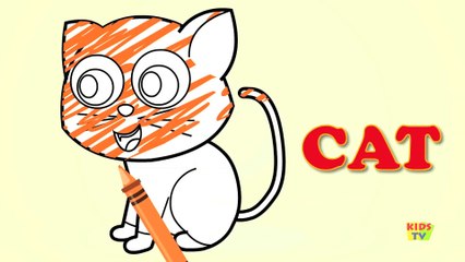 Coloring Book - Learn Colors - What Color Is This Dress