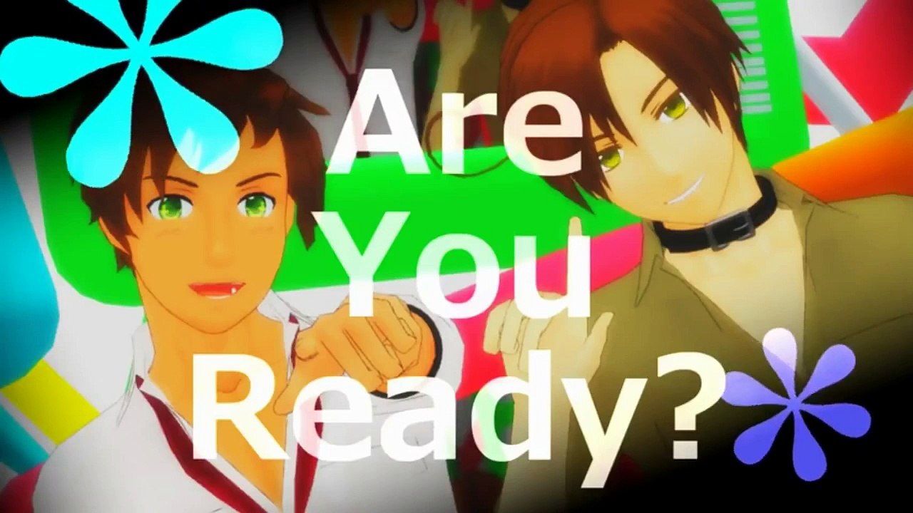 【APヘタリアMMD】 Melancholic English Arrange 【Romano & Spain】 - dramacd -manga