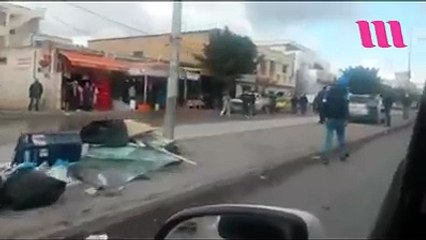 عاجل هذا ما يجري في حي الانطلاقة وحي التضامن الأن // اللهم احمي تونس