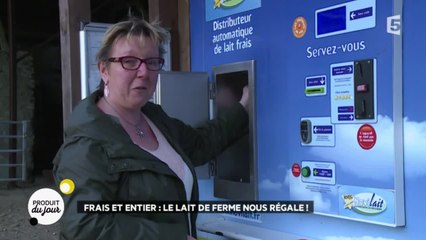 Frais et entier : le lait de ferme nous régale !