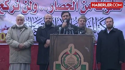 Gazze'de Abluka Karşıtı Gösteri