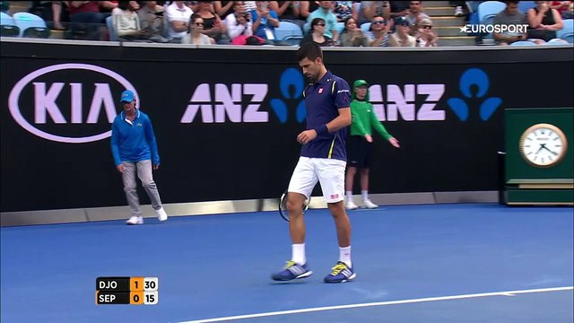 Highlights: Novak Djokovic v. Andreas Seppi - Australian Open - 2016 HD