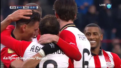 Héctor Moreno Goal HD - PSV 2-1 Twente- 24-01-2016