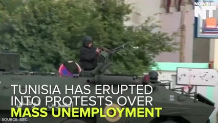 Protests Erupt In Tunisia Over Staggering Unemployment Rates