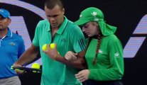 Tsonga comes to aid of injured ballgirl - Australian Open 2016