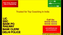 Reputed famous coaching institute for SSC BANK PO EXAM Delhi Gurgaon Noida India Gurgaon ACADEMY
