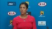 Garbine Muguruza press conference (2R) _ Australian Open 2016