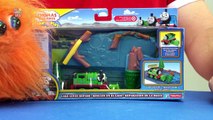 THOMAS & FRIENDS LAKE LEVEE REPAIR WITH PERCY TAKE N PLAY TOY FISHER PRICE