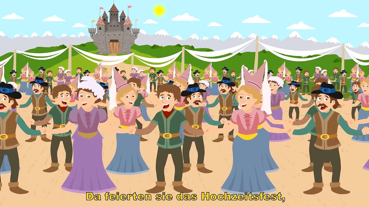 Dornröschen war ein schönes Kind Kinderlieder zum Mitsingen | Sing Kinderlieder