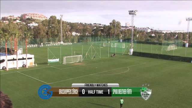 Grasshoper Club Zürich vs SpVgg Greuther Fürth 22-01-2016