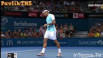 Grigor Dimitrov vs Roger Federer Highlights ᴴᴰ BRISBANE INTERNATIONAL 2016