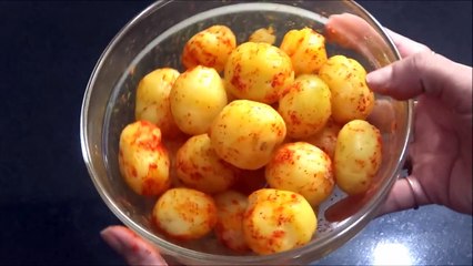 Dum Aloo Recipe-Kashmiri Shahi Aloo Dum-Indian Potato Curry Recipe