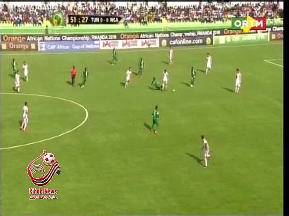 اهداف مباراة (  تونس 1-1 نيجيريا ) بطولة أفريقيا للاعبين المحليين