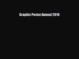 [PDF Download] Graphis Poster Annual 2016 [Read] Online