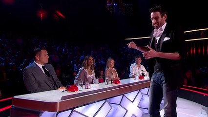 Jamie Ravens incredible magic moment Semi Final 3 Britains Got Talent 2015