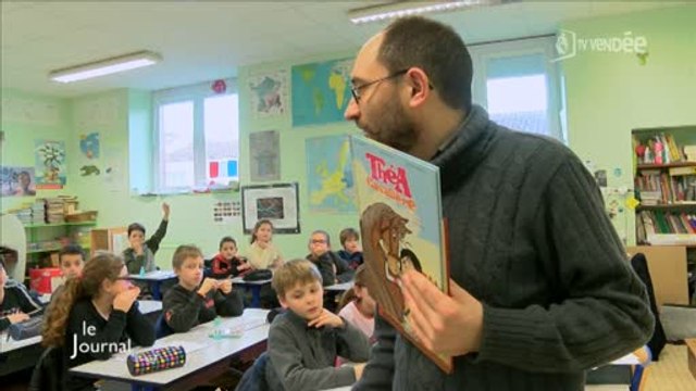 Bande dessinée à Soullans : rencontre avec Thierry Nouveau