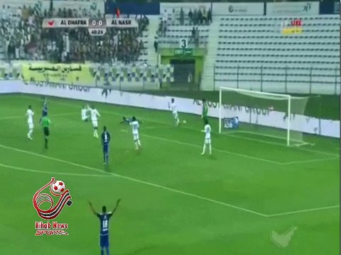 اهداف مباراة ( النصر 1-1 الظفرة ) دوري الخليج العربي الاماراتي