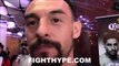 ROBERT GUERRERO REACTS TO SCUFFLE BETWEEN DADS; EXCITED THEY 