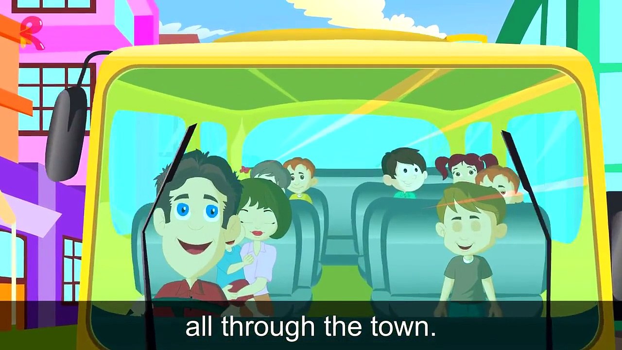 Wheels On The Bus Nursery Rhyme Wheels on the bus song Wheels on the bus go round and roud