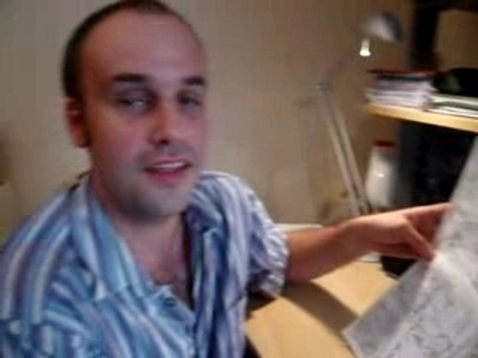 Nob, dessinateur de BD Tchôlidaire en 2007