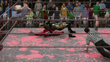 WWE 2K16 goldust v carnage