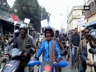 Minority community in Nepal holds rally at Birgunj-Raxaul border