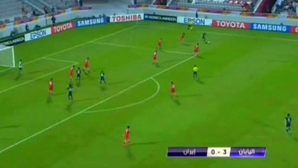ثلاثية اليابان في مرمى إيران بكأس آسيا تحت 23 سنة