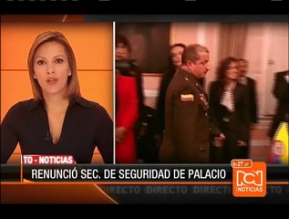 Renuncia el secretario de Seguridad de la Presidencia de Colombia, confirma la Casa de Nariño