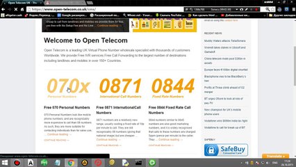 Virtual phone number UK
