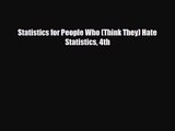 [PDF Download] Statistics for People Who (Think They) Hate Statistics 4th [Download] Full Ebook