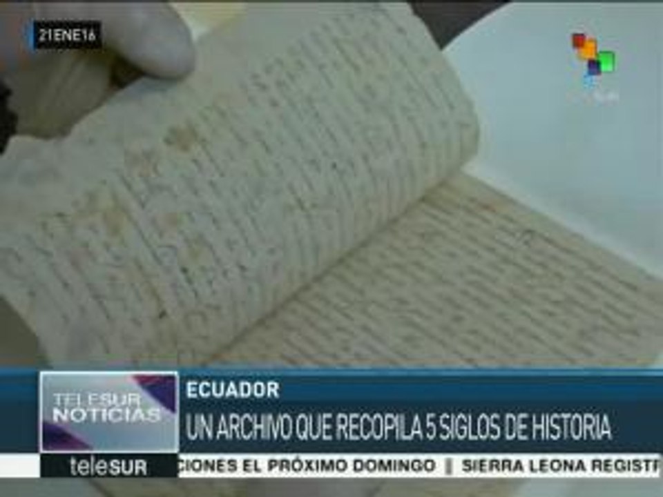 Ecuador: Fondo Jacinto Gijón conserva cinco siglos de historia